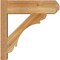 Ekena Millwork Olympic Rough Sawn Craftsman Outlooker, Western Red Cedar, 6"W x 18"D x 18"H OUT06X18X18OLY04RWR - alternate 2